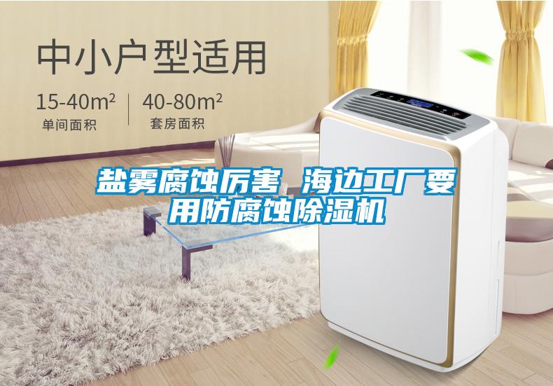 鹽霧腐蝕厲害 海邊工廠要用防腐蝕除濕機