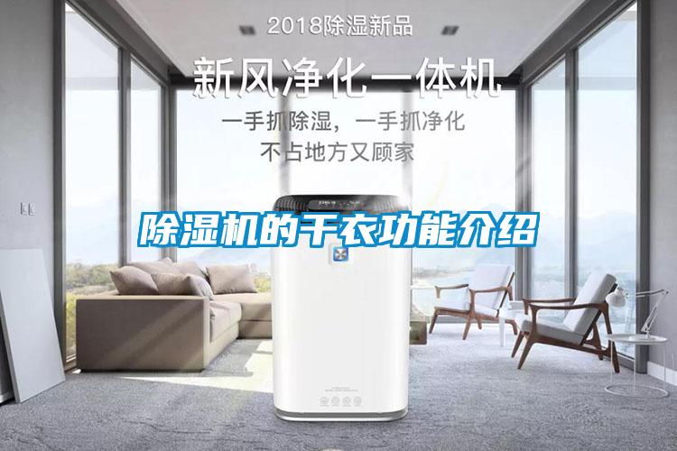除濕機的干衣功能介紹