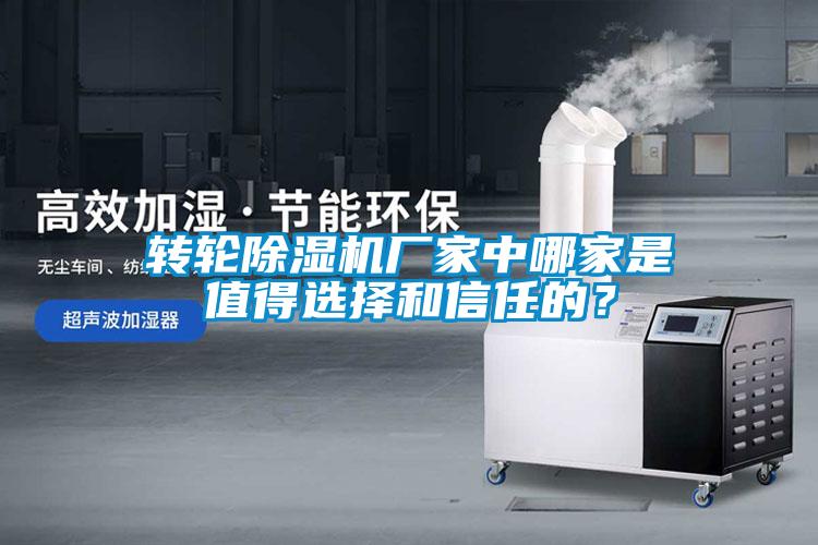轉(zhuǎn)輪除濕機(jī)廠家中哪家是值得選擇和信任的？