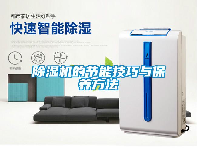 除濕機的節能技巧與保養方法