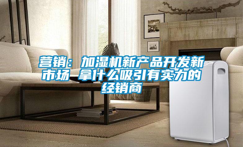 營銷：加濕機(jī)新產(chǎn)品開發(fā)新市場 拿什么吸引有實(shí)力的經(jīng)銷商