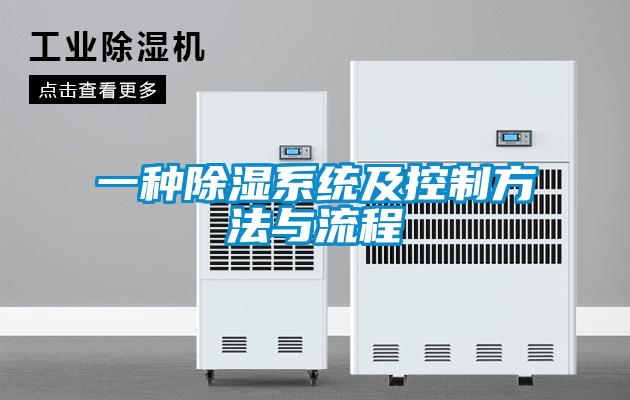一種除濕系統及控制方法與流程