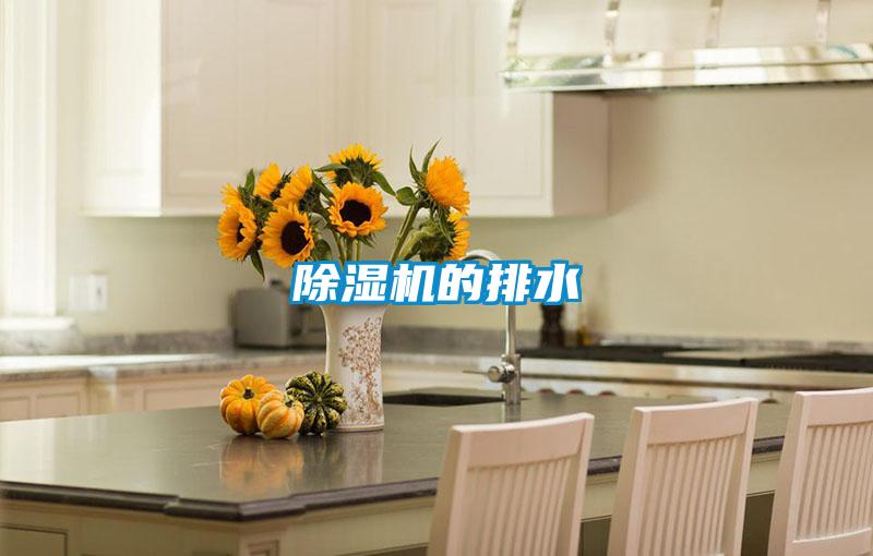 除濕機的排水