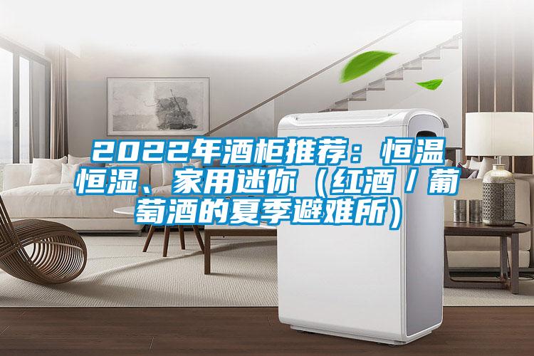 2022年酒柜推薦：恒溫恒濕、家用迷你（紅酒／葡萄酒的夏季避難所）