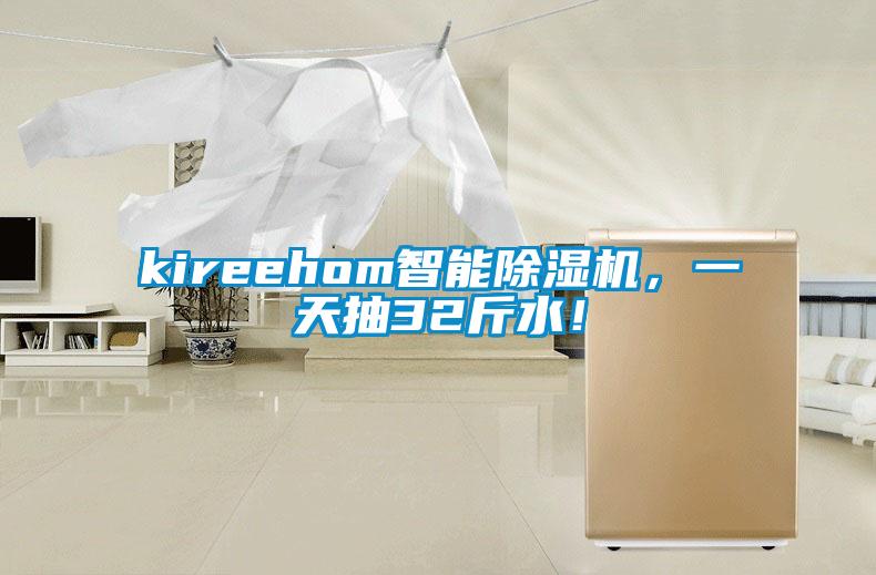 kireehom智能除濕機(jī)，一天抽32斤水！