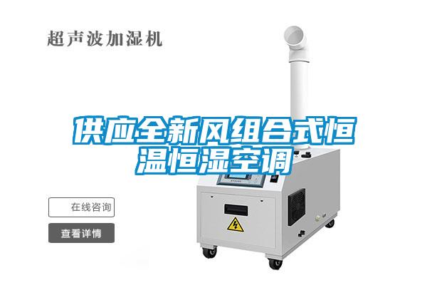 供應(yīng)全新風(fēng)組合式恒溫恒濕空調(diào)