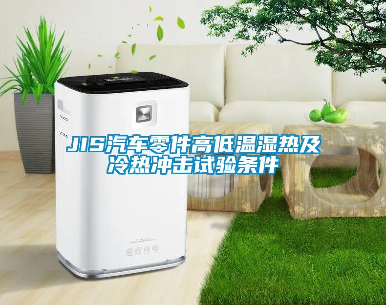 JIS汽車零件高低溫濕熱及冷熱沖擊試驗(yàn)條件