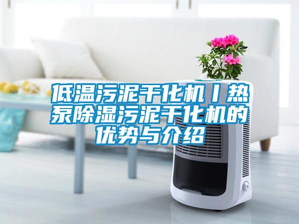 低溫污泥干化機丨熱泵除濕污泥干化機的優勢與介紹