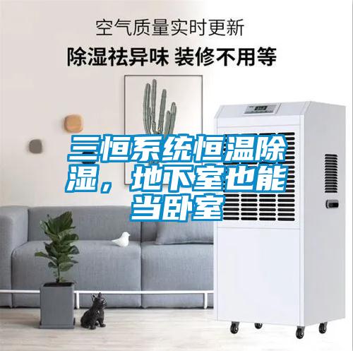 三恒系統(tǒng)恒溫除濕，地下室也能當臥室