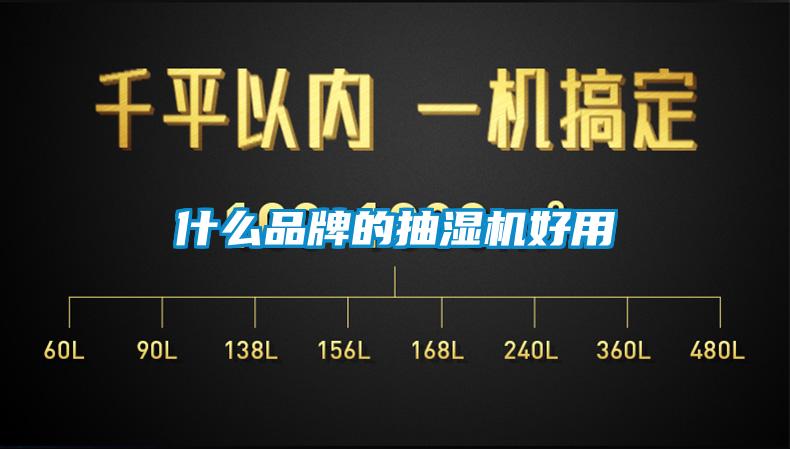 什么品牌的抽濕機好用