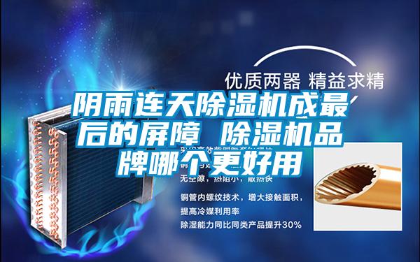 陰雨連天除濕機(jī)成最后的屏障 除濕機(jī)品牌哪個更好用