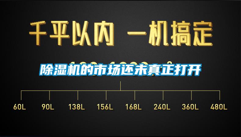 除濕機的市場還未真正打開