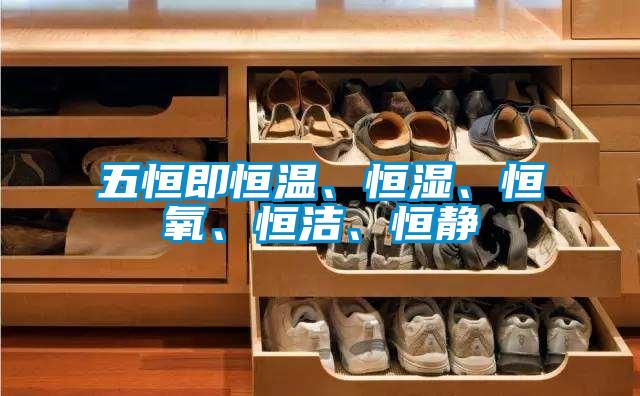 五恒即恒溫、恒濕、恒氧、恒潔、恒靜