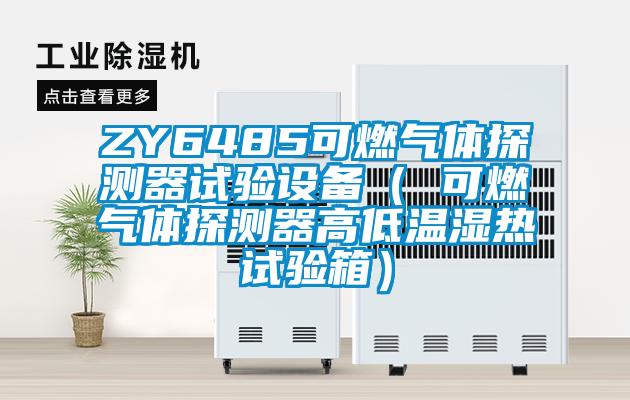 ZY6485可燃?xì)怏w探測器試驗(yàn)設(shè)備（ 可燃?xì)怏w探測器高低溫濕熱試驗(yàn)箱）