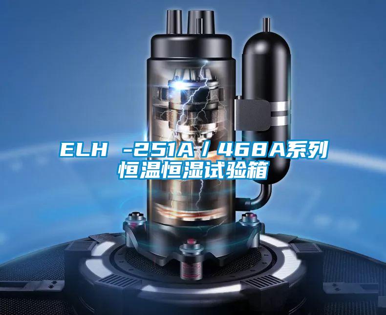 ELH -251A／468A系列恒溫恒濕試驗箱