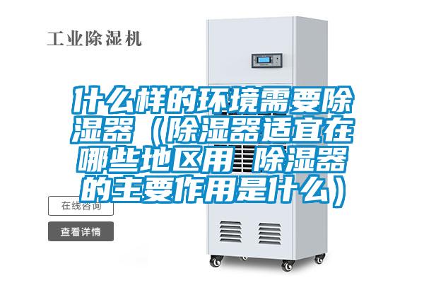什么樣的環境需要除濕器（除濕器適宜在哪些地區用 除濕器的主要作用是什么）