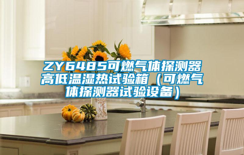 ZY6485可燃氣體探測器高低溫濕熱試驗箱（可燃氣體探測器試驗設備）