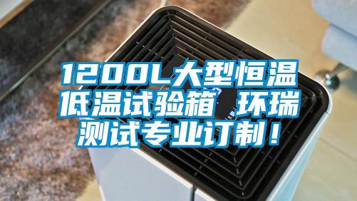 1200L大型恒溫低溫試驗箱 環瑞測試專業訂制！