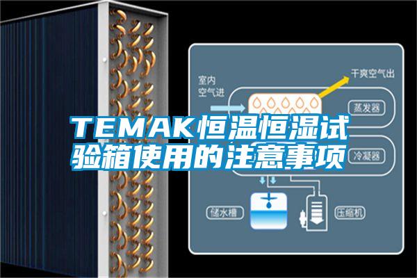 TEMAK恒溫恒濕試驗箱使用的注意事項