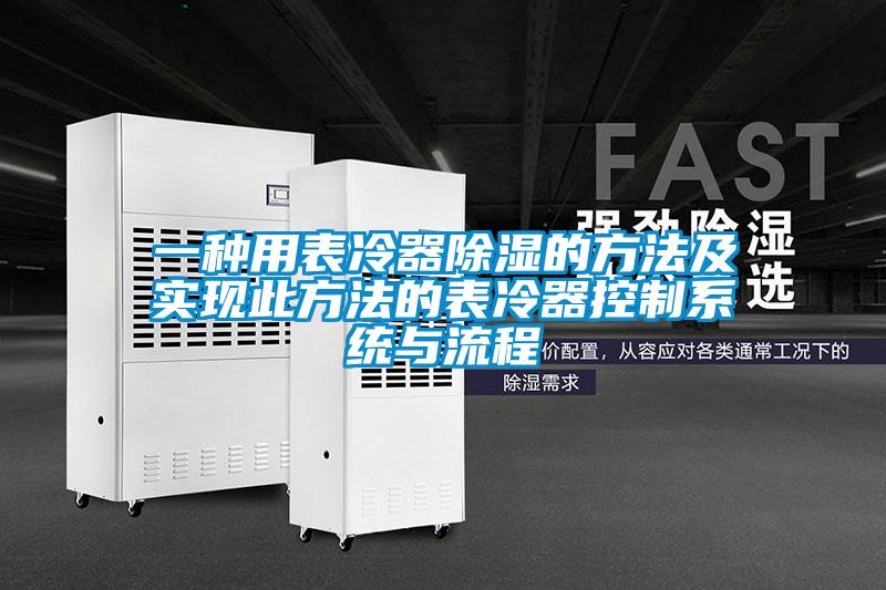 一種用表冷器除濕的方法及實(shí)現(xiàn)此方法的表冷器控制系統(tǒng)與流程