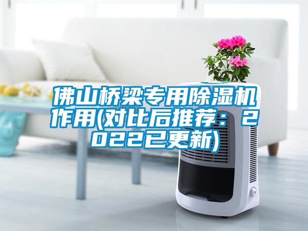 佛山橋梁專用除濕機作用(對比后推薦：2022已更新)