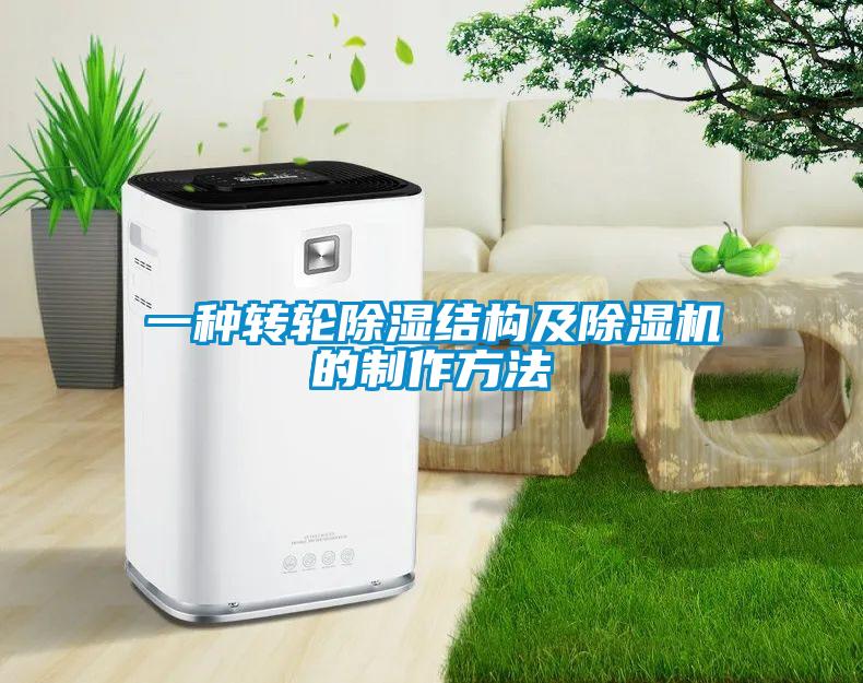 一種轉(zhuǎn)輪除濕結(jié)構(gòu)及除濕機的制作方法
