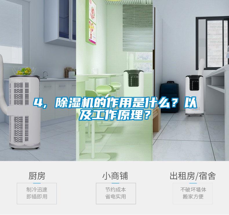 4, 除濕機的作用是什么？以及工作原理？