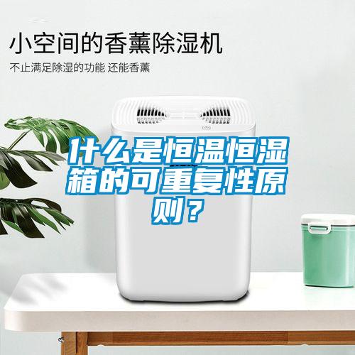 什么是恒溫恒濕箱的可重復性原則？