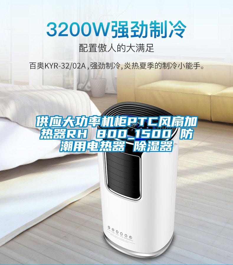 供應大功率機柜PTC風扇加熱器RH 800_1500 防潮用電熱器 除濕器