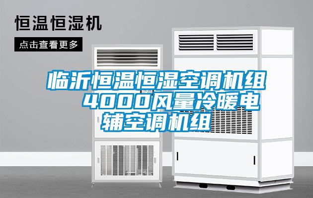 臨沂恒溫恒濕空調機組  4000風量冷暖電輔空調機組