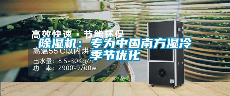 除濕機：專為中國南方濕冷季節優化