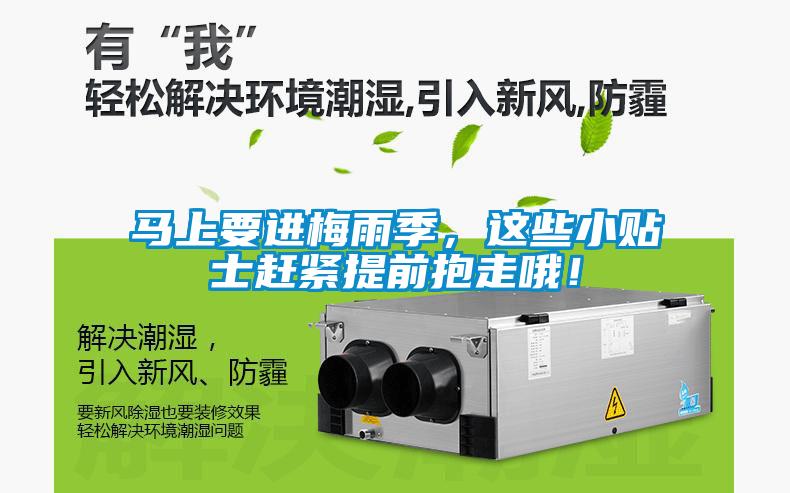 馬上要進梅雨季，這些小貼士趕緊提前抱走哦！