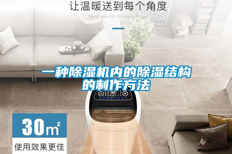 一種除濕機內的除濕結構的制作方法