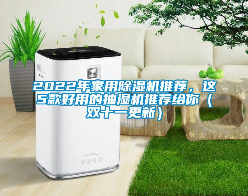 2022年家用除濕機(jī)推薦，這5款好用的抽濕機(jī)推薦給你（雙十一更新）