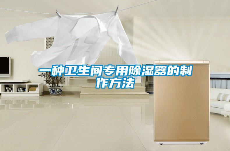 一種衛生間專用除濕器的制作方法