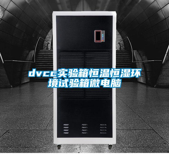 dvcc實驗箱恒溫恒濕環境試驗箱微電腦