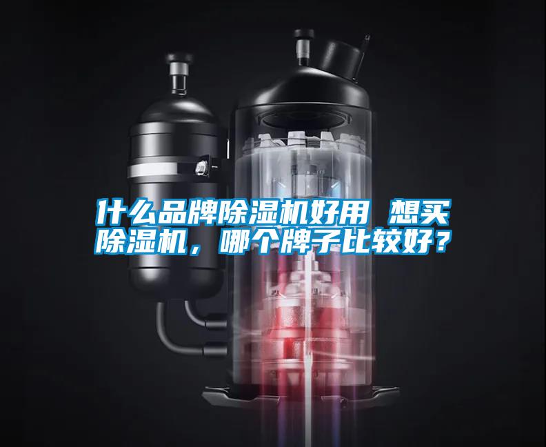 什么品牌除濕機(jī)好用 想買除濕機(jī)，哪個(gè)牌子比較好？