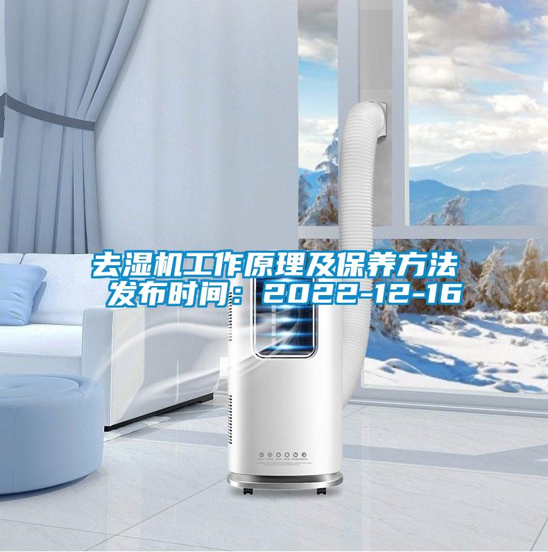 去濕機工作原理及保養(yǎng)方法 發(fā)布時間：2022-12-16