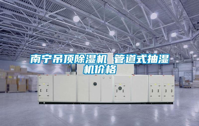 南寧吊頂除濕機 管道式抽濕機價格