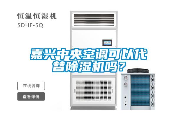 嘉興中央空調可以代替除濕機嗎？