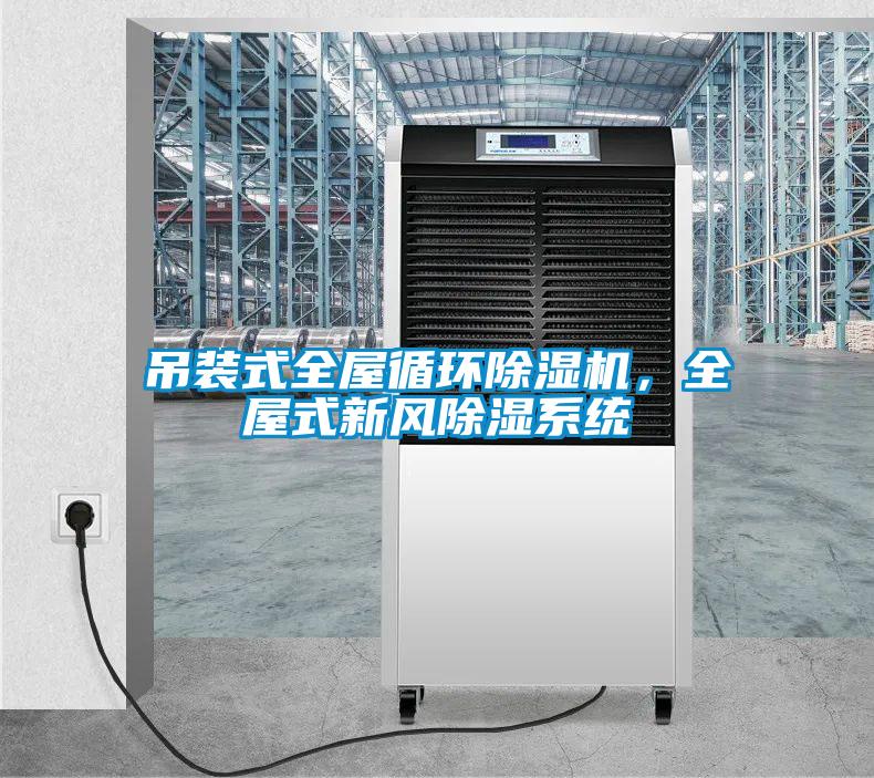 吊裝式全屋循環除濕機，全屋式新風除濕系統