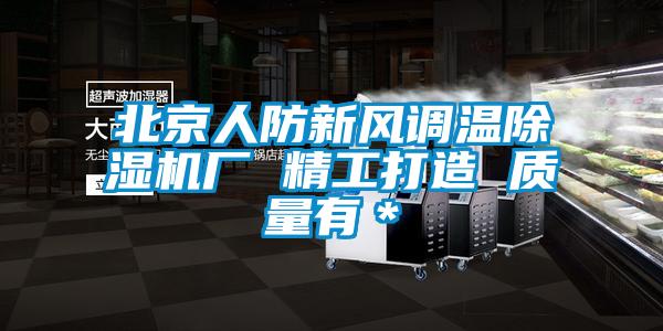 北京人防新風調溫除濕機廠 精工打造 質量有＊