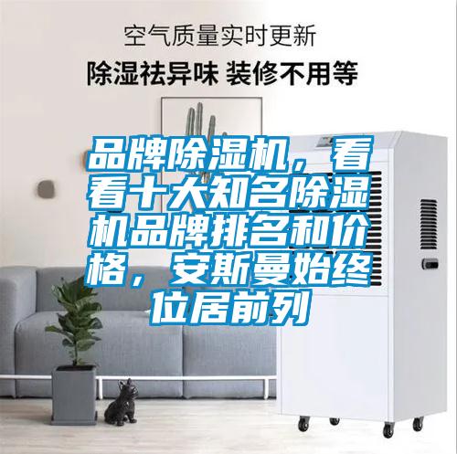 品牌除濕機，看看十大知名除濕機品牌排名和價格，安斯曼始終位居前列
