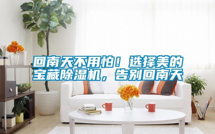 回南天不用怕！選擇美的寶藏除濕機(jī)，告別回南天