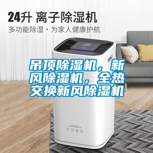 吊頂除濕機，新風除濕機，全熱交換新風除濕機