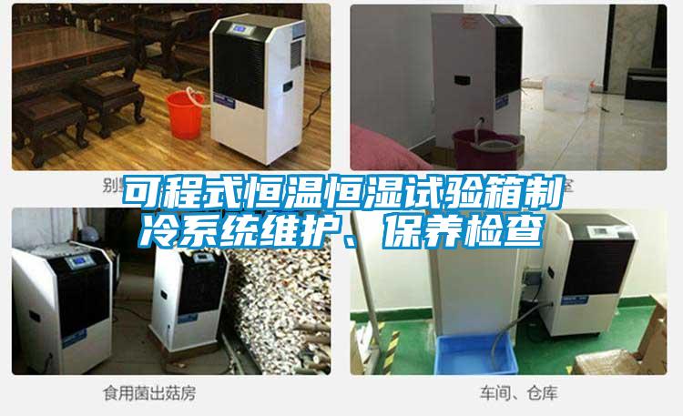可程式恒溫恒濕試驗箱制冷系統維護、保養檢查