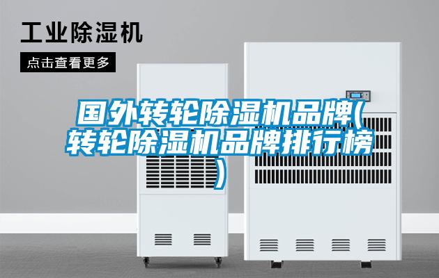 國外轉輪除濕機品牌(轉輪除濕機品牌排行榜)