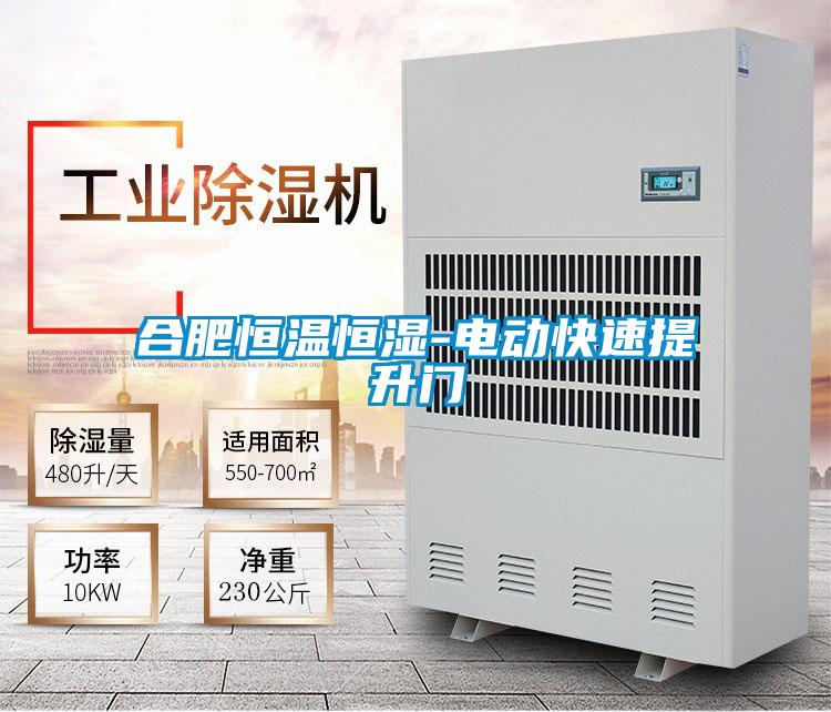 合肥恒溫恒濕-電動快速提升門