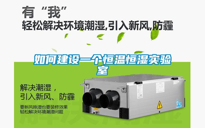 如何建設(shè)一個(gè)恒溫恒濕實(shí)驗(yàn)室