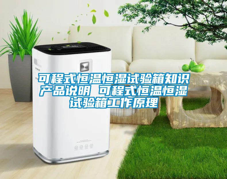 可程式恒溫恒濕試驗箱知識產品說明 可程式恒溫恒濕試驗箱工作原理